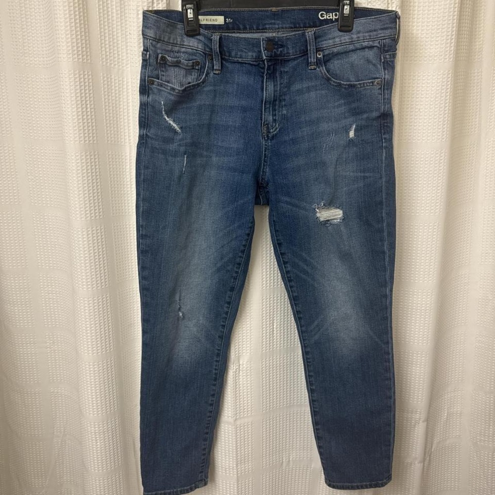 Gap blue skinny jeans
